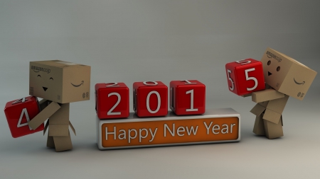 Advanse happy new year 2015 - abstract, 3d, year, 2015, new, happy