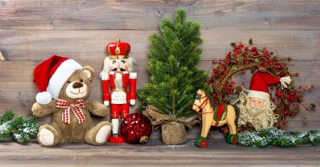 Xmas - decoration, toys, christmas, vintage