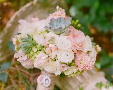 Beautiful Bouquet - flowers, bouquet, pink, bloom