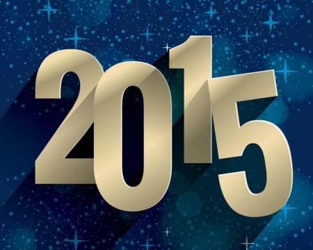 Happy New Year - Holiday, New year, celebration, 2015