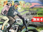 BSA Motorcycle Advertisment