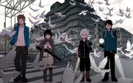 World Trigger - gun, anime, trigger, group, manga, world, border