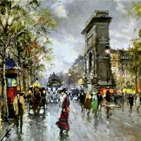 French Street Scene F1