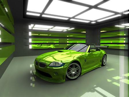 BMW Z4 - hot, bmw, mean machines, ferarri, cool, z4, car, green, sports car