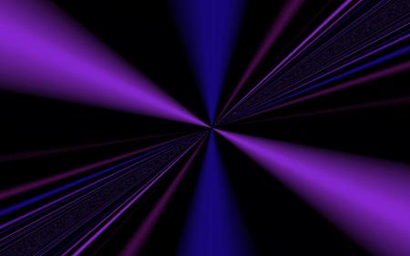 Cool Colors - fractal, cool colors, fractals, purple, blue, colors, black