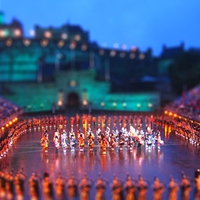 Edinburgh Tatoo Tilt Shift