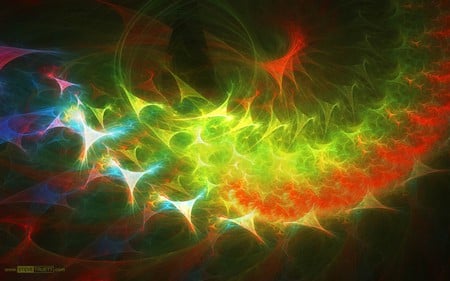 Fractal Energy - colours, swirls, fractal