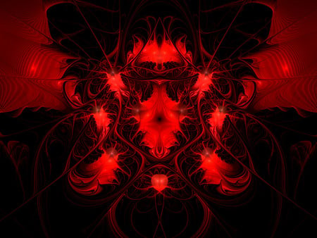 Red - red, fractal