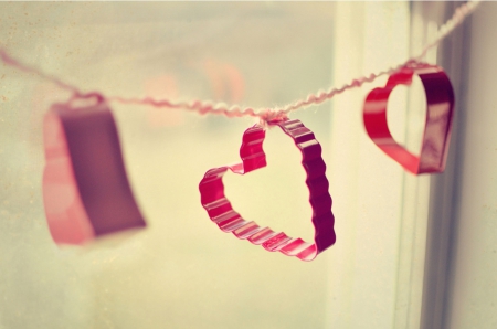 â™¥ - hearts, red, love, soft