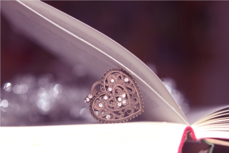 â™¥ - abstract, book, heart, soft