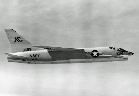 Vought F8 Crusader - united states air force, f8 crusader, vought crusader, united states navy, vietnam war