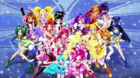 PreCure All Stars - Other & Anime Background Wallpapers on Desktop ...