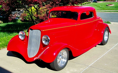 Eye Candy - ford, candy red, street rod, hot rod