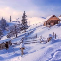 Winter in the Carpathians