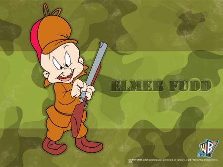 elmer fudd - elmer, fudd, rifle, cap