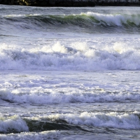 Layers of Ocean Waves