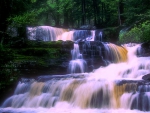 Waterfall at Delaware Water Gap, Pennsylvania