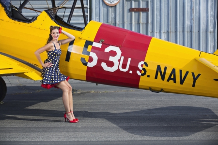 In The Navy - female, people, woman, model