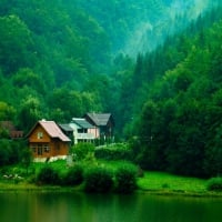 cabins on the lakeside transylvania