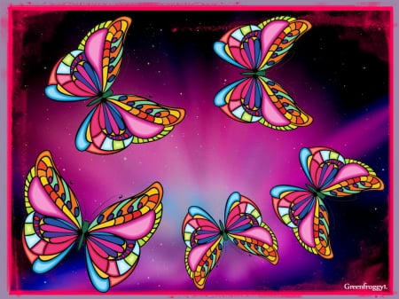 ABSTRACT BUTTERFLIES