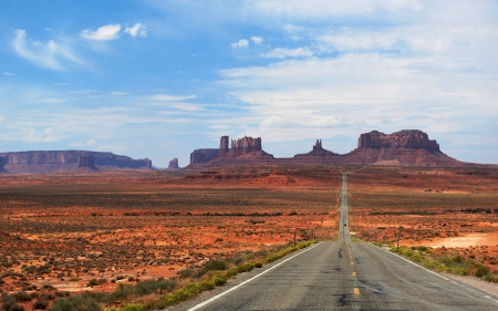 desert road - fun, nature, desert, cool, mountain