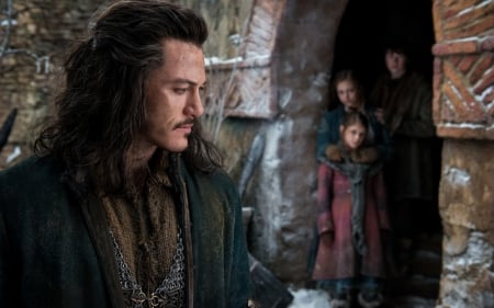 The Hobbit - The Battle of the Five Armies (2014) - luke evans, movie, the battle of the five armies, man, actor, the hobbit, fantasy