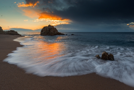 A sea of Dream - waves, sea, beach, dream