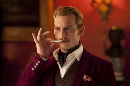 Mortdecai (2015) - movie, man, red, mortdecai, actor, johnny depp, fantasy