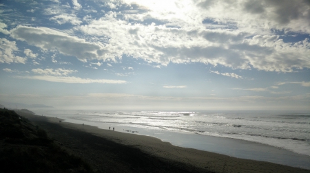 Day's End, I - california, beach, ocean, pacific, sea, san francisco