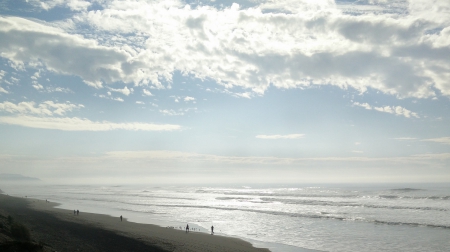 Day's End, III - san francisco, beach, pacific, california, sea, ocean