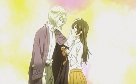 Kamisama Hajimemashita - love, couple, nanami, anime, romance, kitsune, manga