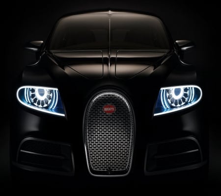 bugatti - bugatti, blue eye, car, lovely