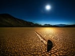 Death Valley Under Moonlight, California