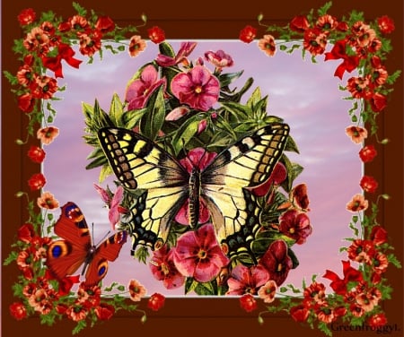 BUTTERFLY DESIGN - 3D and CG & Abstract Background Wallpapers on ...