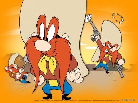 yosemite sam - sam, yosemite, cowboy, gun