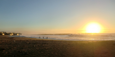 Amazing Seaside Sunset