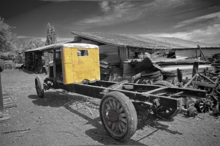 Vintage Truck - truck, ranch, ford, vintage