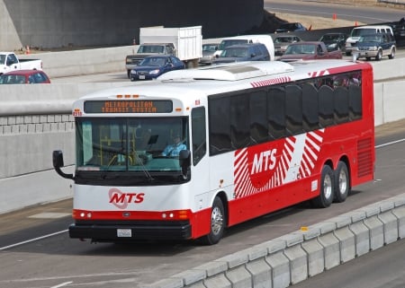 Express Bus - namco, san diego, buses, blue bird buses