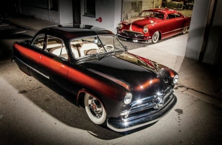 1949 Ford Coupe & 1949 Ford Sedan - Fords, 1949, Hotrods, Classic