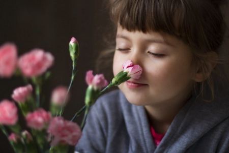 â™¥ - flowers, girl, pink, cute