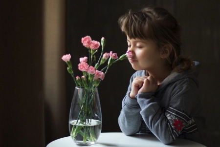 â™¥ - flowers, girl, pink, cute