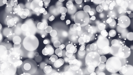 White bokeh - white, hd, bokeh, abstract, background, photography, black and white, wallpaper