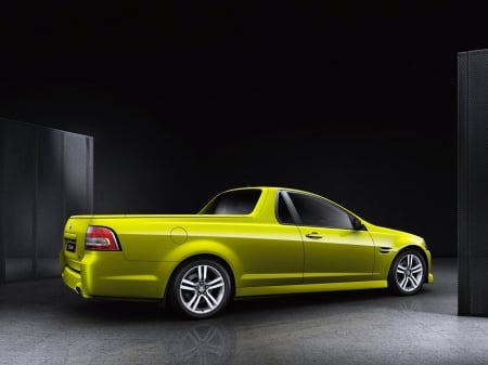 holden ve ute ssv - australian, lime, holden, ute