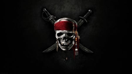 3D-Skull - Wallpaper, 3D, Skull, Pirates