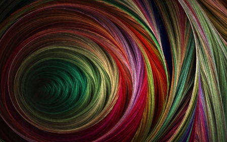 Colorful swirl - colorful, yellow, rainbow, red, green, swirl, pattern, texture