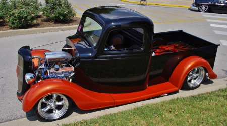 Two Tone Truck - pickup, street rod, hot rod, truck