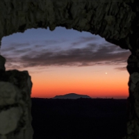 Venus and Mercury at Sunset