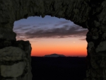 Venus and Mercury at Sunset