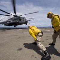 Sikorsky Super Stallion Take off