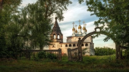 old church - fun, church, cool, architecture, medieval